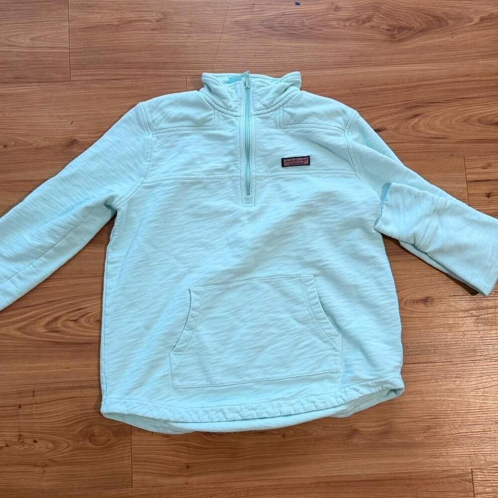 Vineyard-vines Women's Blue and Green Sweatshirt